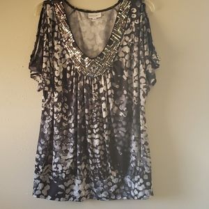 Womens 1x dress top